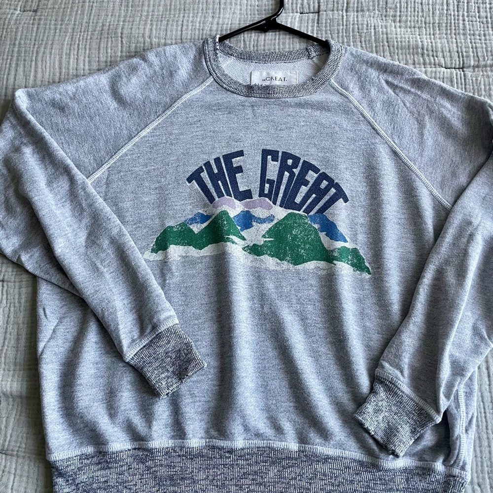 The Great. College sweatshirt Size 0 used in great condition